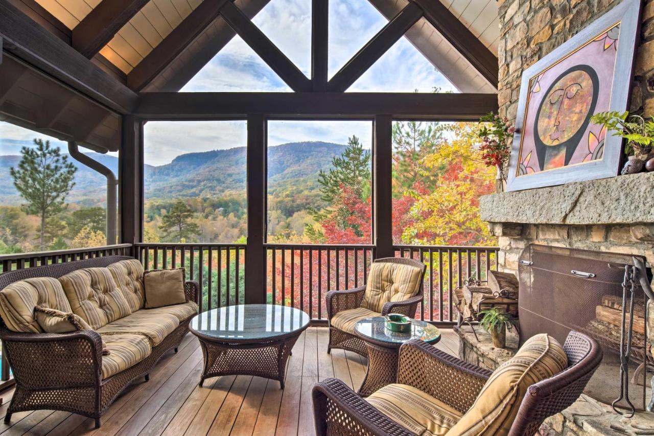 Stunning Mill Spring Home With Mountain Views! Extérieur photo