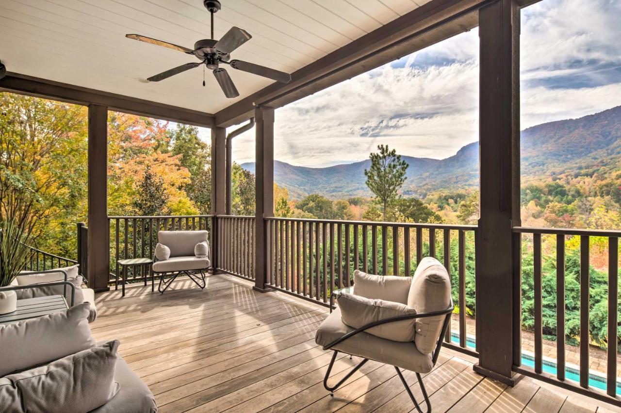 Stunning Mill Spring Home With Mountain Views! Extérieur photo